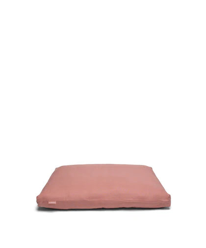 b, coussin zabuton en lin demi-lune