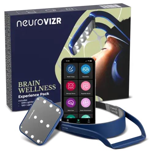 NeuroVIZR Experience Pack Light & Sound Meditation Device