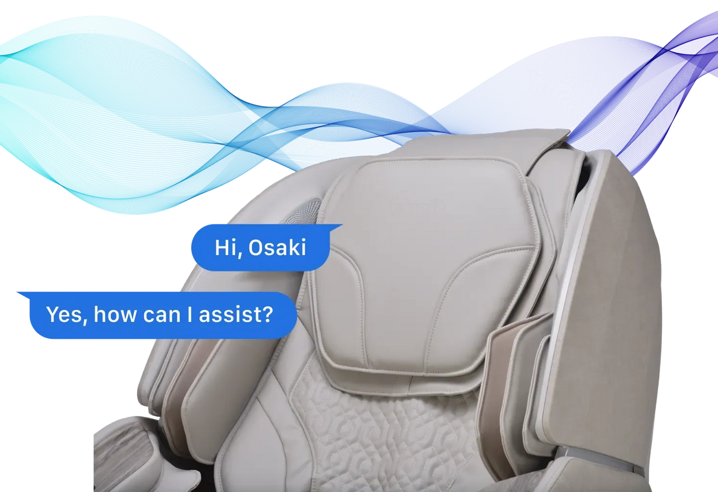  Osaki Manhattan Duo Intelligent Voice Control