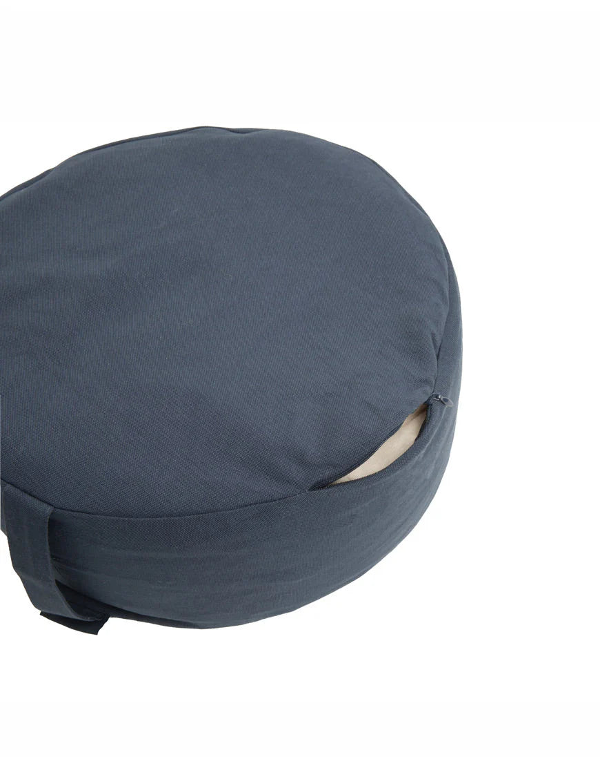b,halfmoon cotton mod meditation cushion