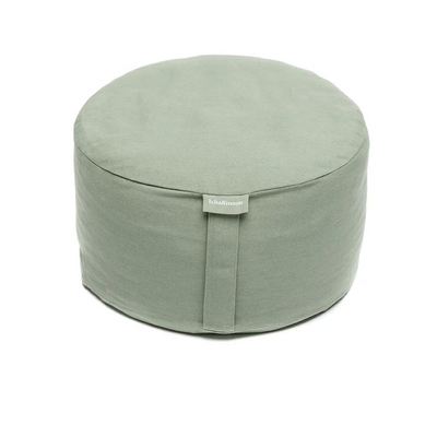 b,halfmoon cotton mod meditation cushion
