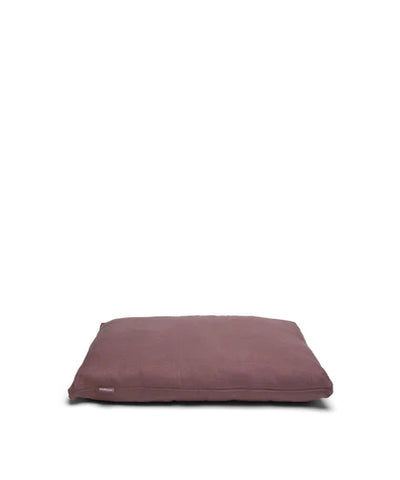 b, coussin zabuton en lin demi-lune 