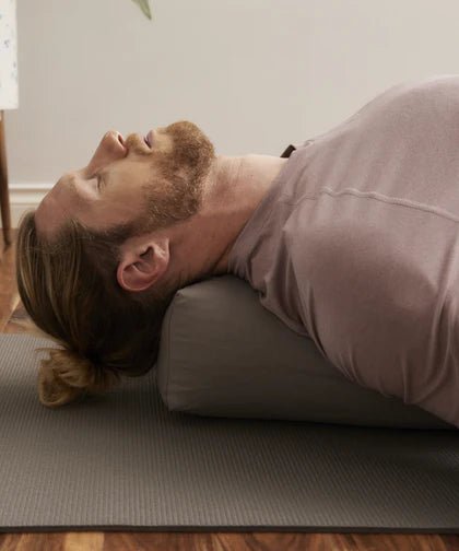 b,halfmoon cotton restorative bolster