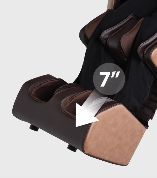 Osaki Ziva 2D Spring-loaded Extendable Footrest